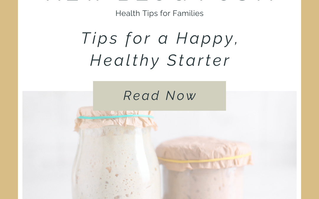 Easy Tips to Maintain a Healthy Sourdough Starter