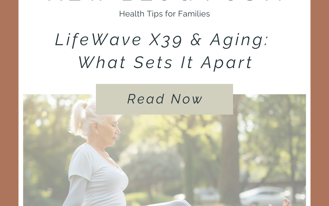 Can LifeWave X39 Support Aging Naturally? Let’s Find Out